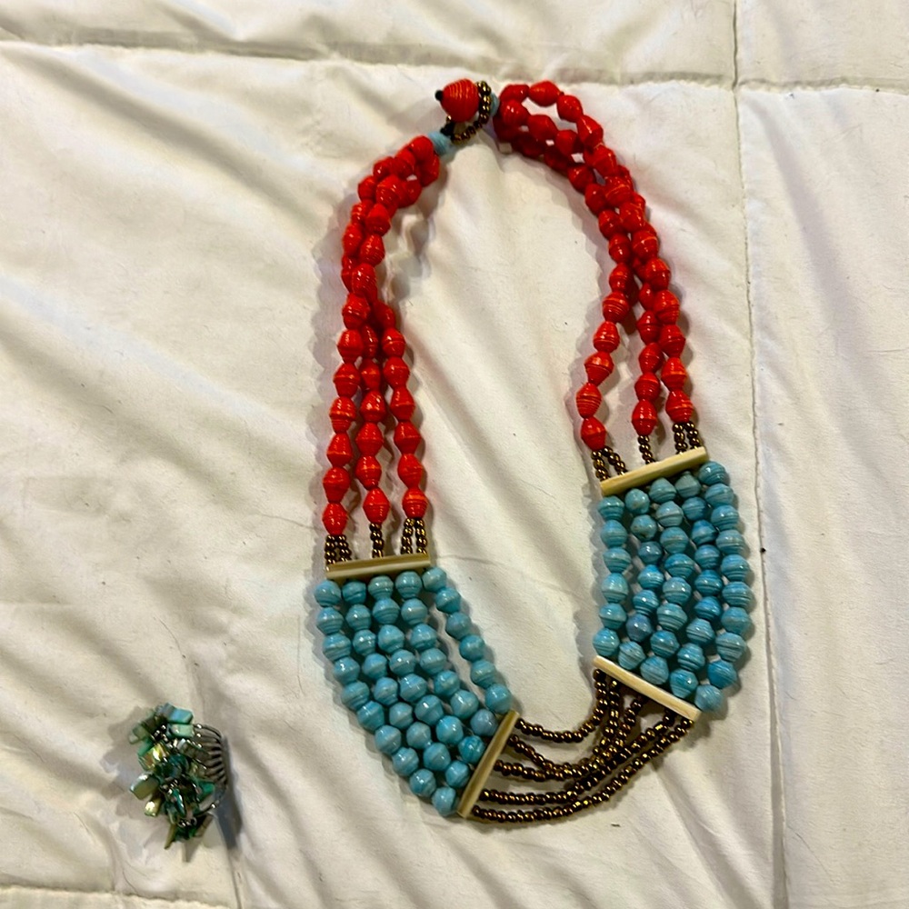 Noonday Fair trade necklace and ring